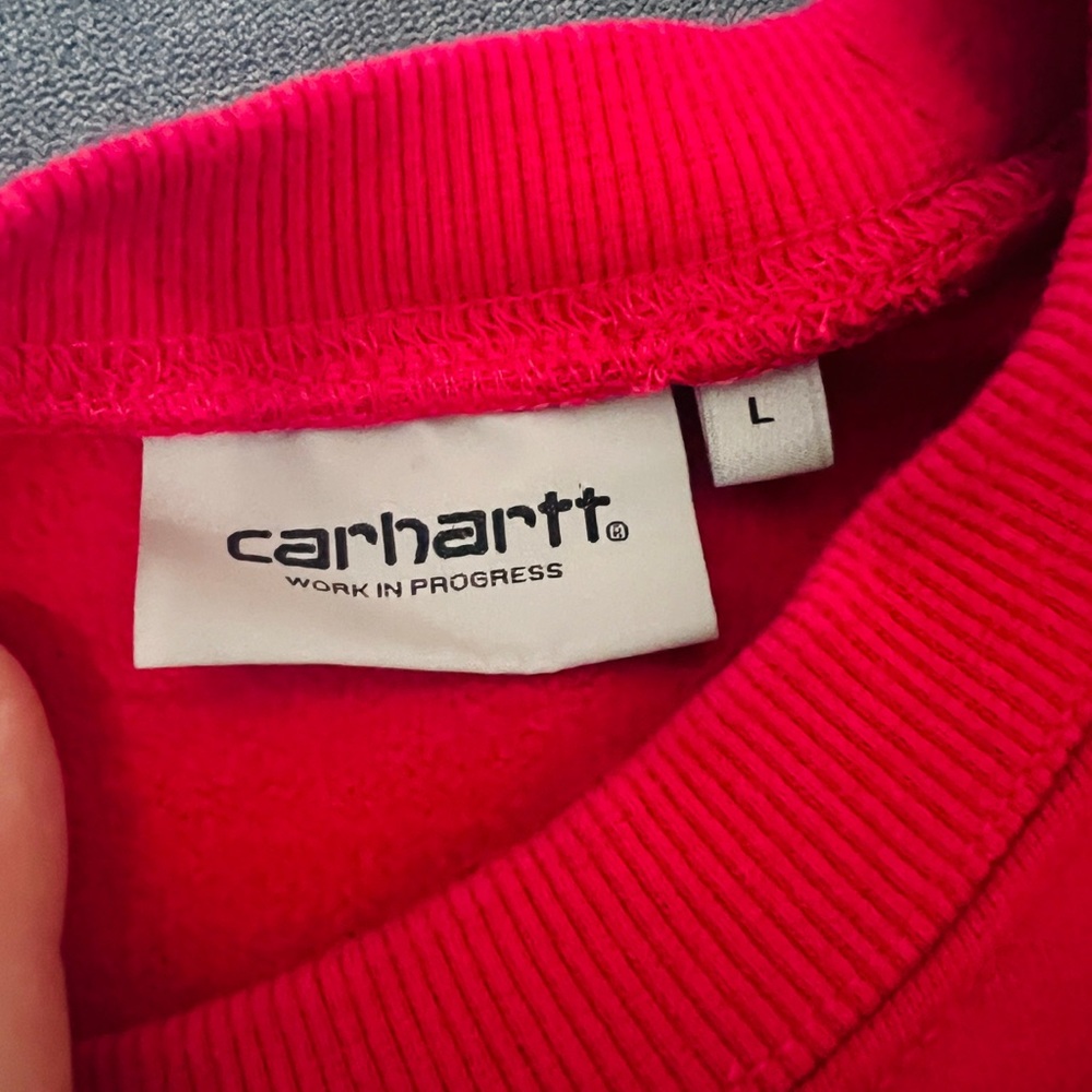 Carhartt Vivid Pink Hoodie - Picture 2 of 5